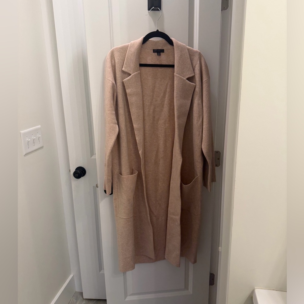 J. Crew Long Sweater Blazer